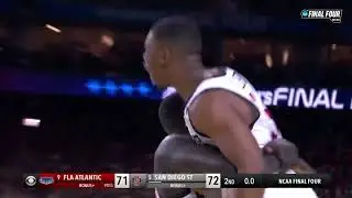 Lamont Butler Game Winner for San Diego State vs FAU!!! | Final Four Buzzer Beater 04-01-23