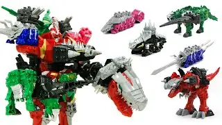 JurassicWorld Game Intro PowerRangers Dino Soul King FiveKnights DX MilleNeedle Joint Combo