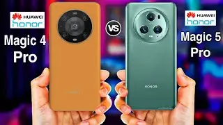 Honor Magic 5 Pro vs Honor Magic 4 Pro || @phonejudge
