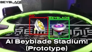 I made my own Beyblade XR Stadium (with AI)!