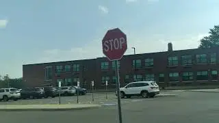 stop 🛑 sign on eagle dr near E2ccb boces lake shore center senior high school 🚸