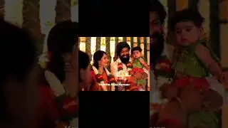 Ayra Yash Naming Ceremony #Yash #Radhika pandit #Ayra## short videos