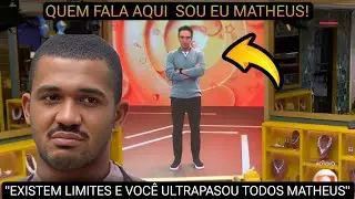 BBB 26: PRODU&Ccedil;&Atilde;O RE&Uacute;NE TODOS NA SALA E TADEU SE PRONUNCIA AP&Oacute;S ATITUDES DE MATHEUS NO BBB