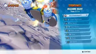 Playing Crash Team Racing Nitro Fueled for first time in years