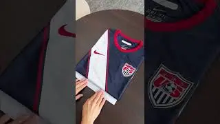 UNBOXING:Retro 2010 USA Away Soccer Jersey #retro #football #jersey #soccer #usmnt ##RetroJersey