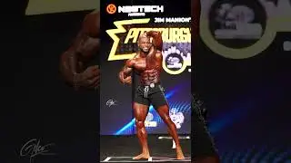 IFBB Pro Brandon D. Hendrickson posing at Pittsburgh Pro 2025#bodybuilding #olympia #fitness