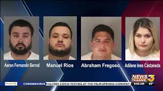 Information arraignment for suspects involved in Coachella Valley couple's murder