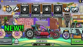 NEW!! ROTATOR MASTERY - Hill Climb Racing 2