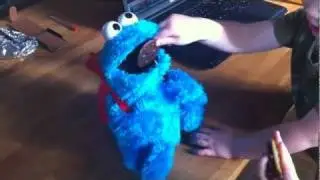Cookie Monster Toy.  Count 'n Crunch