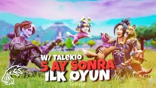 OYUNA NE OLDU?! - 14 Kill w/ Talekio - Fortnite T&uuml;rk&ccedil;e Ps4