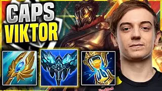 CAPS IS SO CLEAN WITH VIKTOR! - G2 Caps Plays Viktor MID vs Karthus! | Season 11