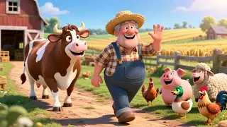 Old MacDonald Had a Farm | Classic Animal Song for Kids | Nursery Rhymes & Baby Songs