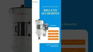 Revolutionize Your Plastic Drying: Discover the Insulated Hot Air Dryer!
