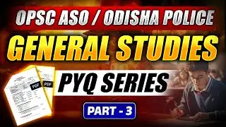 GS PYQ Series | Part-3 | General Studies | All Previous Year Questions | WIA746 #generalstudies