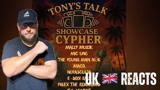 LET THEM KNOW!! 'TONY'S TALK CYPHER' VOL. 1' (UK Independent Artists React) Upcoming Artists!