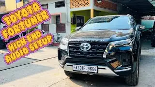 High End Audio Setup on Toyota Fortuner || Sony ES | Aura | Infinity Kappa || REVIEW ASSAM ||