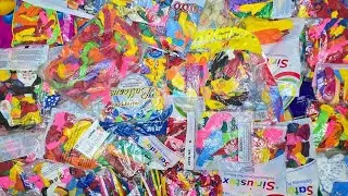 So Satisfying ASMR Balloon Unwrapping Until Completion Popping
