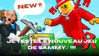 JE TESTE LE NOUVEAU JEU DE SAMMY✓ !!(Break a Lucky Bloc) !