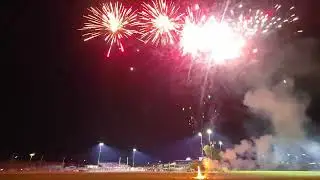 2025 Chaparral HS homecoming Fireworks 