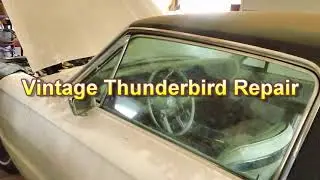 1966 Ford Thunderbird repair and refurbishment (Part 96). Starter solenoid work.