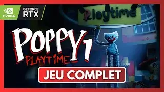 POPPY PLAYTIME CHAPTIRE 1 : JEU COMPLET (4K 60FPS) - Huggy Wuggy 100% Walkthrough