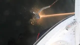 Вогнутый якорь с грязью