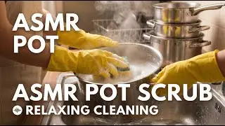 Cleaning the pans after a long day! #cleantok #cleaningenthusiast #cleaning #cleaningsounds