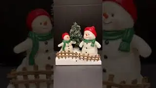 Double Dancing Snowmen Animated