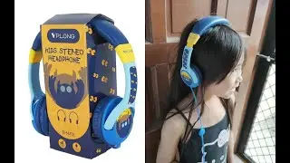 VPLONG Kidsafe Headset with Volume limit great for online classes