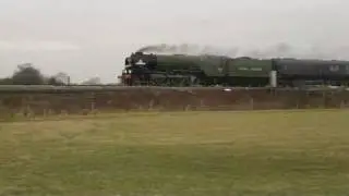 A1 Tornado on Royal Train