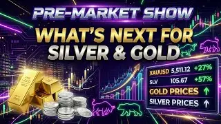 WHAT'S NEXT FOR SILVER & GOLD!? (LIVE) | 'Pre-Market Show' (ep. 80) | 29 January 2026