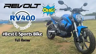 Revolt's RV 400 Bike Review ||Electric Sports Model ||@rajuthrottler #bike #review #video #views