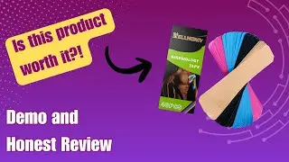 Kinesiology Tape Precut Strips Elastic Cotton Tape for Joint Relief Hypoallergenic Waterproof