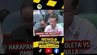 TAPATAN nina Sen Marcoleta at Ombudsman Remulla sa Senado.