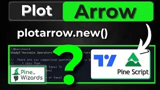 Plot Arrow Function In Pine script | Lesson 23 | Pine script Couse
