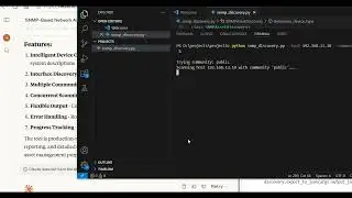 SNMP Discovery Tool with Claude Sonnet 4