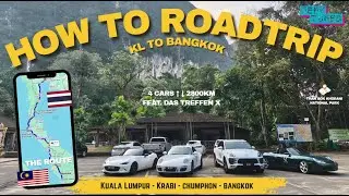How to Roadtrip KL to Bangkok via Krabi - Part 1