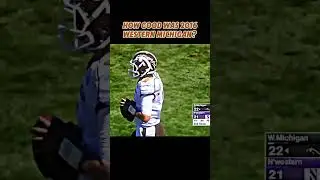 How good was 2016 Western Michigan? 💀 #shorts shorts #football #cfb