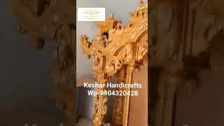 Wooden temple For Home, hand Carved temple for Pooja room, Pooja Mandir, mandir designs for USA, AUS