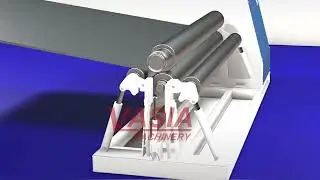 Working Principle Of 4 Rollers Plate Bending .---VASIA MACHINERY TECHNOLOGY