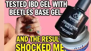 Requested Demo: IBD Gel Applied Over Beetles Base Gel &mdash; Perfect Bond!