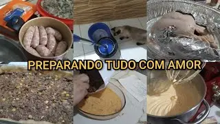 NOSSA PRIMEIRA CEIA COM FARTURA E COM TUDO QUE TIVEMOS VONTADE ! PREPARANDO TUDO! 