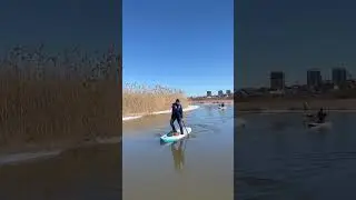 SUP движение Набережные Челны р. Мелекеска
