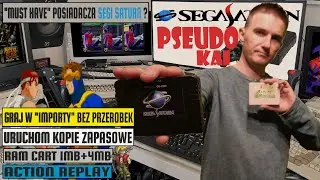 PSEUDO KAI (Sega Saturn) vs Action Replay 4M Plus - Co warto kupic?