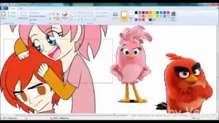 Speedpaint Angry Birds Red X Stella