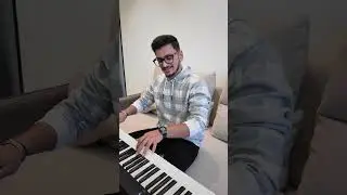 Jeene laga hu-Beautiful Piano cover #piano #pianocover #shorts