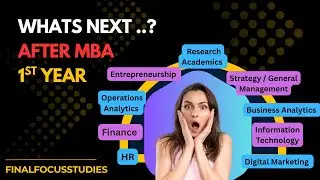 What&rsquo;s Next After MBA 1st Year? Best Courses & Careers (HR, Finance, Analytics, IT, @FinalFocusYt​