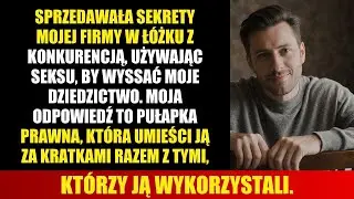 SPRZEDAWAŁA SEKRETY MOJEJ FIRMY W Ł&Oacute;ŻKU Z KONKURENCJĄ, UŻYWAJĄC SEKSU, BY WYSSAĆ MOJE DZIEDZICTWO...
