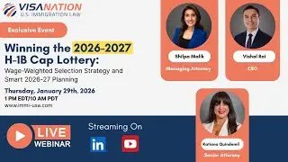 Winning the New H-1B Lottery: Weighted Selection and Smart FY 2026-27 Planning