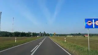 Driving SEJNY to AUGUSTÓW - 🇵🇱 Poland 🇵🇱